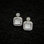 Laila Square Drop Earrings