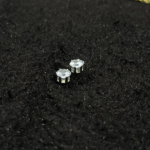 Silver Clover Pendant Necklace & Stud Earrings Set | Cubic Zirconia Jewelry Set - Image 8